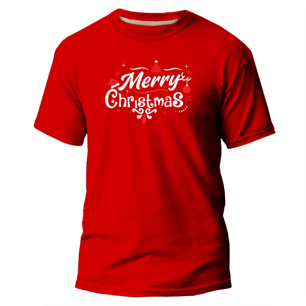 Camiseta Unissex Adulto Natal Merry Christimas