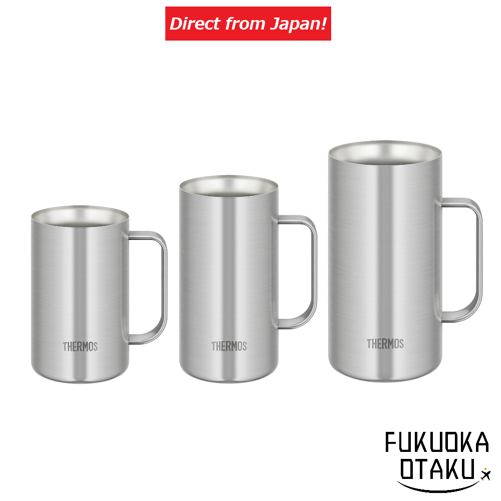 THERMOS Caneca Térmica Inox JDK-601/721/1001 600ml~1000ml Bebida Fria/Quente【Direto do Japão】