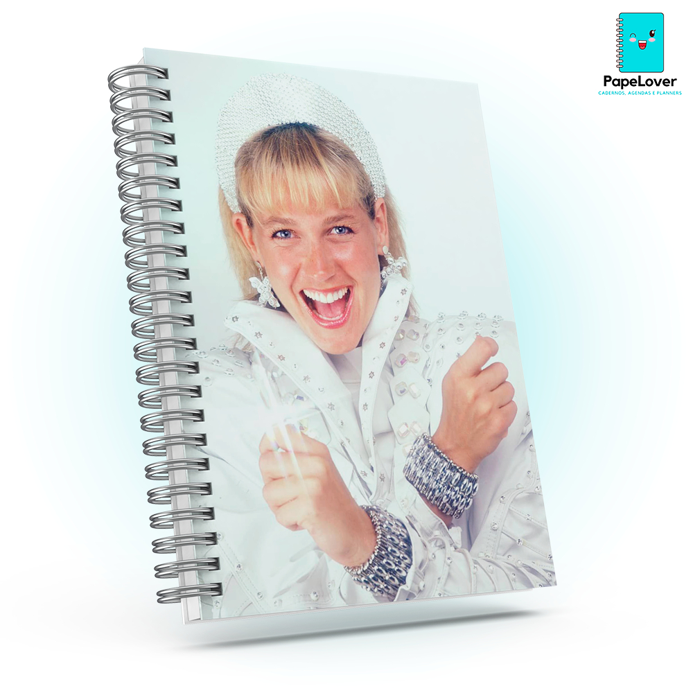 Caderno Xuxa com brinde especial - Capa dura, impressão HD.