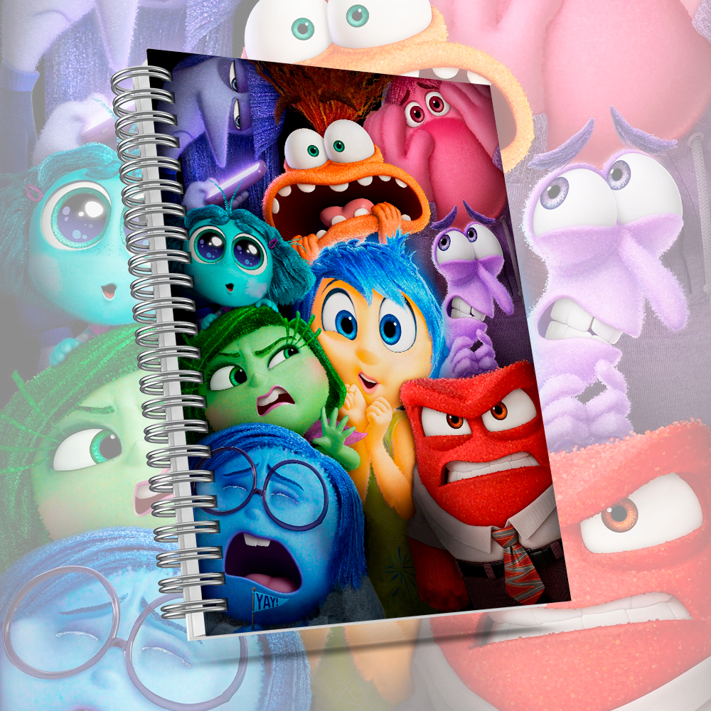 Caderno Divertidamente 2 com brinde especial - Capa dura, alta qualidade de impressão.
