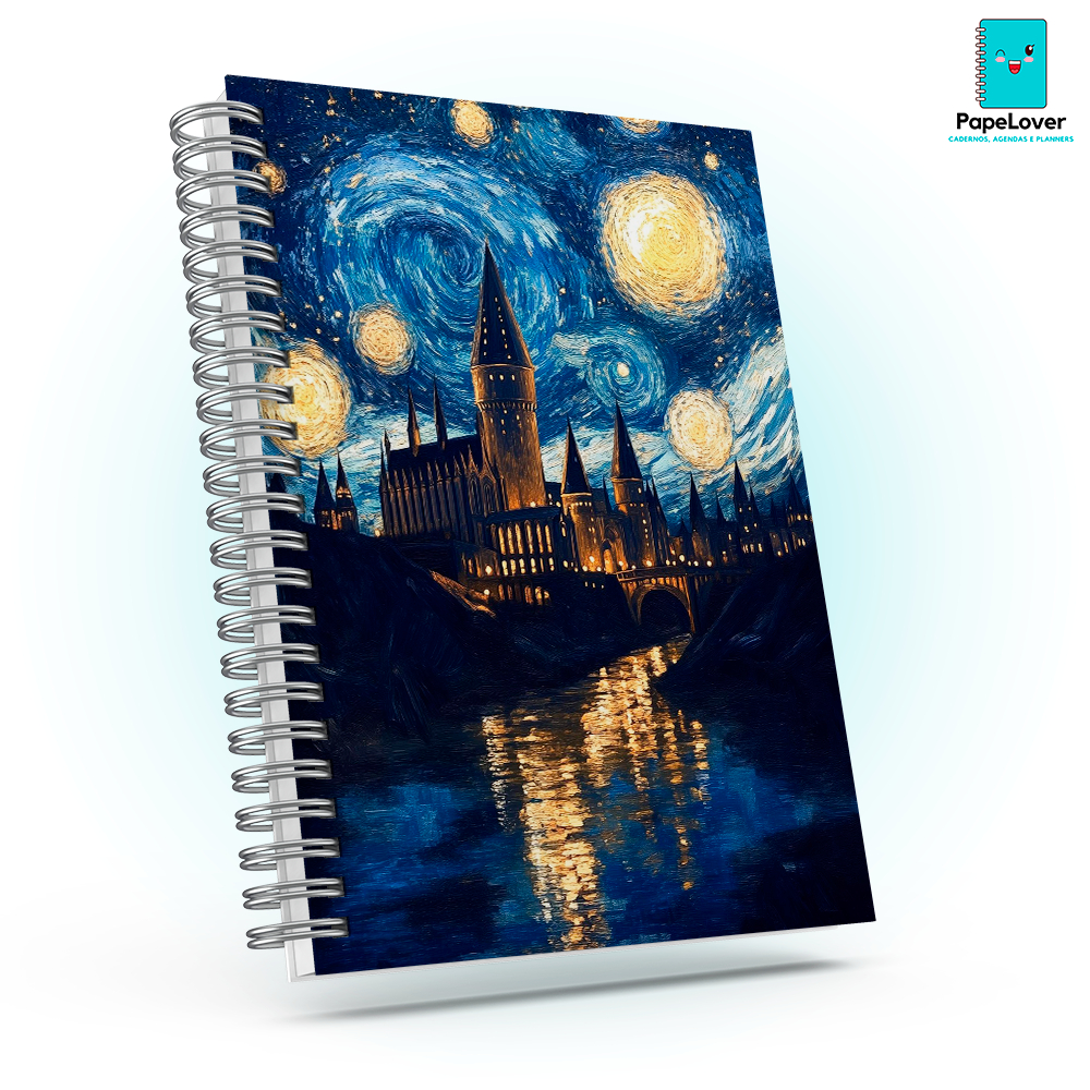 Agenda 2026 Hogwarts Harry Potter com brinde especial - Capa dura, impressão HD.