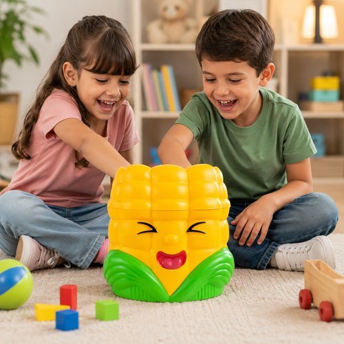 Jogo Estoura Pipoca Divertido Jogo Infantil Competitivo Promove Agilidade
