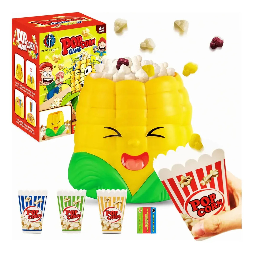 Brinquedo Estoura Pipoca Multilíngue
