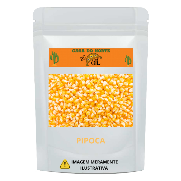 1 kg Milho de Pipoca - Pipoca Estoura Tudo