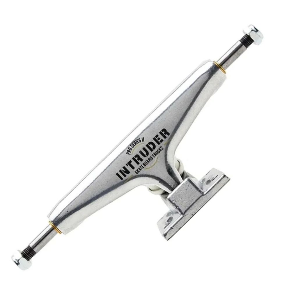 Truck Intruder Pro Series Silver 159mm High (Par) Truck para Skate Profissional