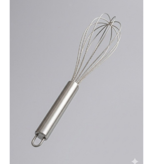 batedor de ovos e massa em aço inox grande culinário praticidade