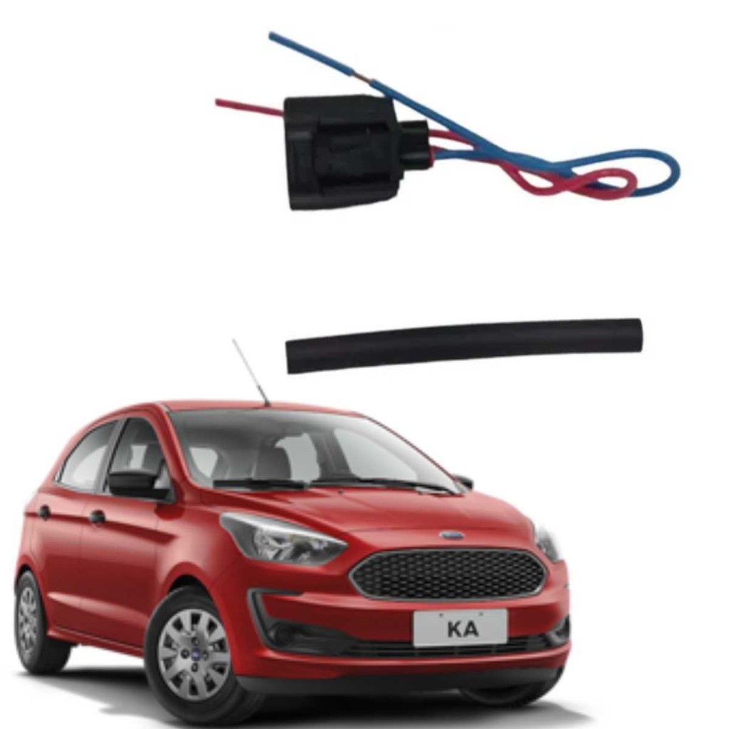 Conector Sensor Temperatura Ford New Fiesta 1.0 3cil 2016/2019 - Rainha das Sete - ETE7890