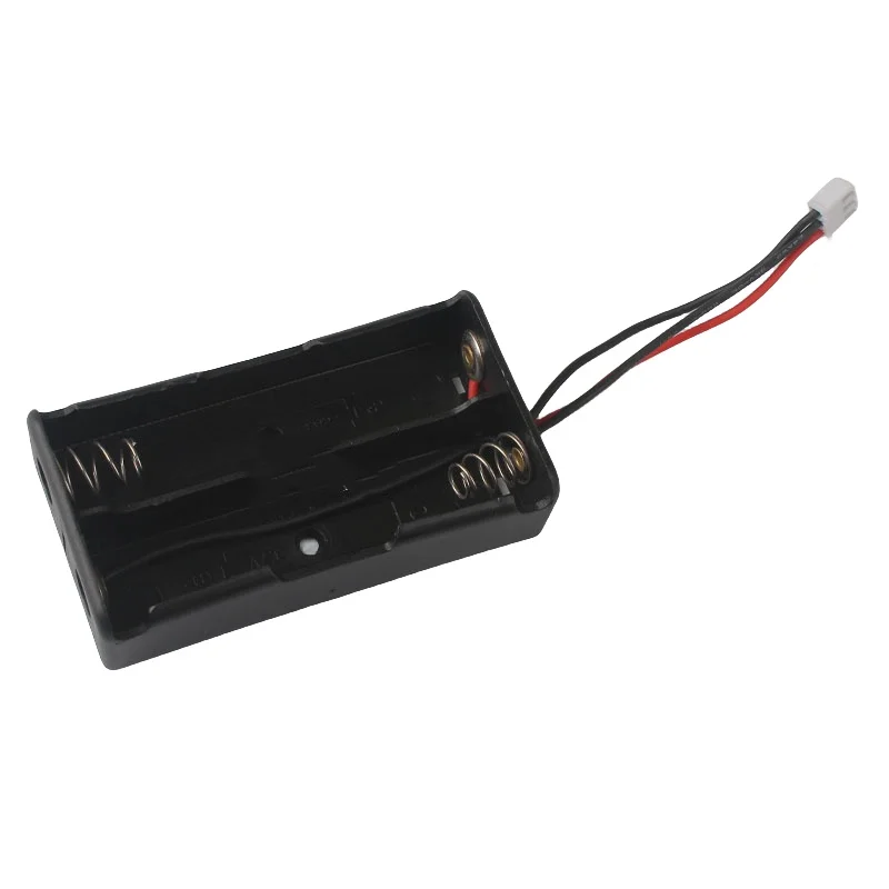 RadioMaster TX16S 2S 18650 Battery Box Case W/ 3-Wire JST Plug- Compatible Jumper T18/T18PRO/RadioKing TX18S (Black)