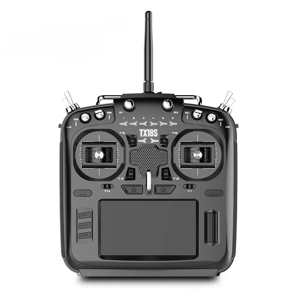 TX18S for RC Drone Remote Control with Hall Effect Sensor and Precision 3-Axis Gimbal Controller for FPV Quadcopter