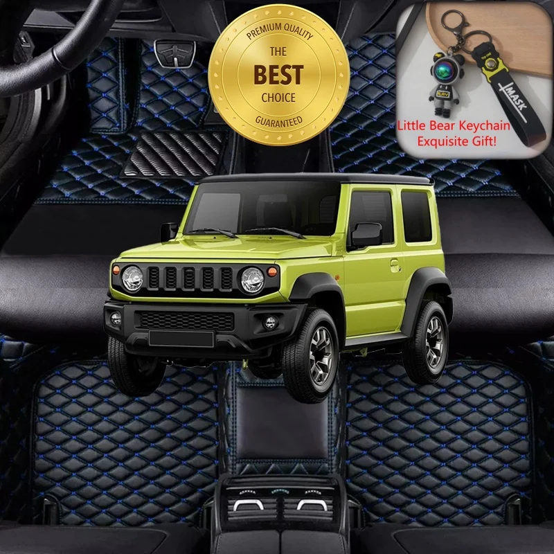 Customized Fit for Suzuki Jimny 2000-2026 Car Floor Mats Car Accessories Tailored Luxury Auto Carpet Mats Left/Right-hand Drive