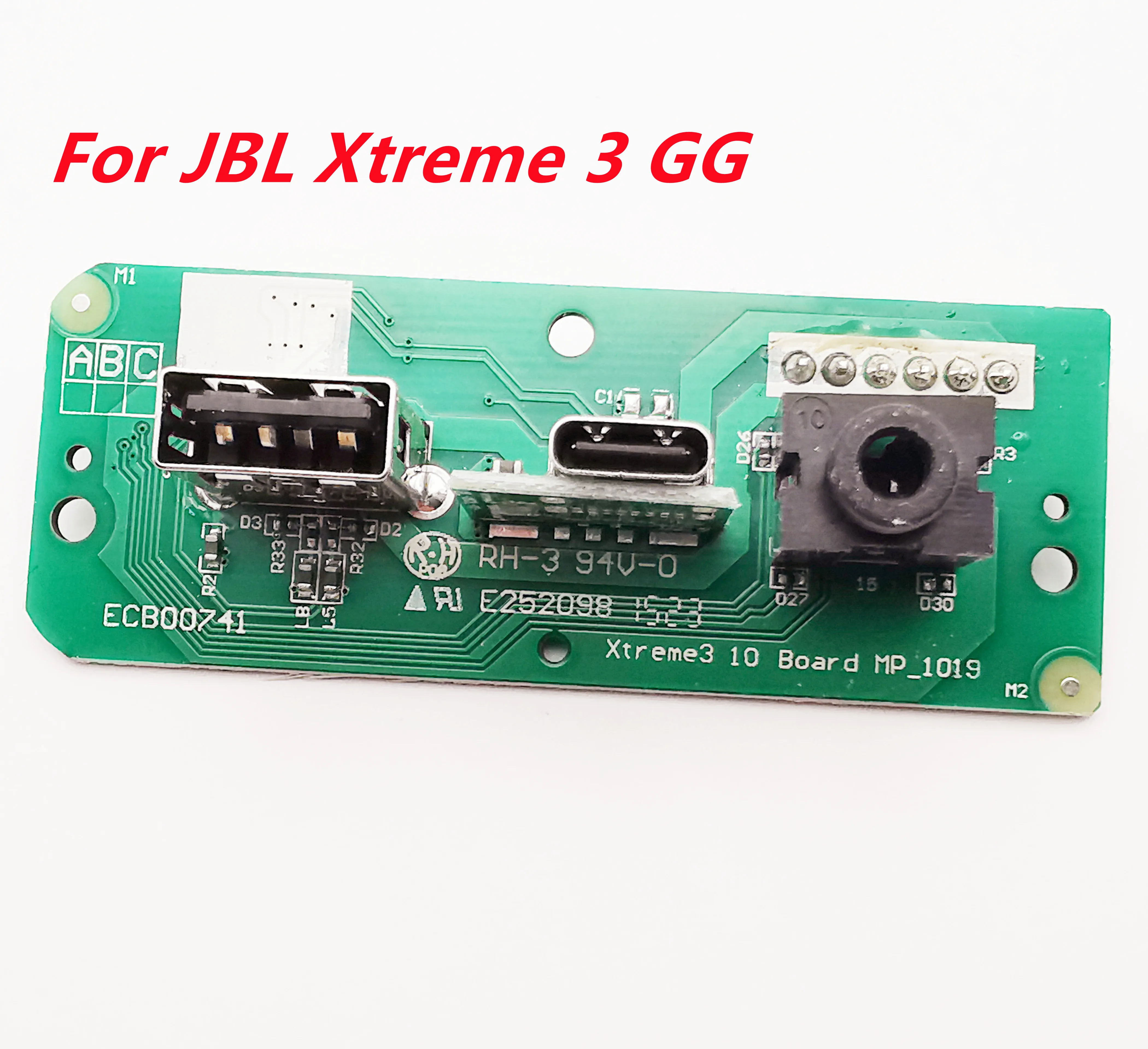 Xtreme3 USB 2.0 Audio Jack Power Board Connector JBL Xtreme 3 GG ND Bluetooth Speaker Micro USB Charging Port Wardrum Socket