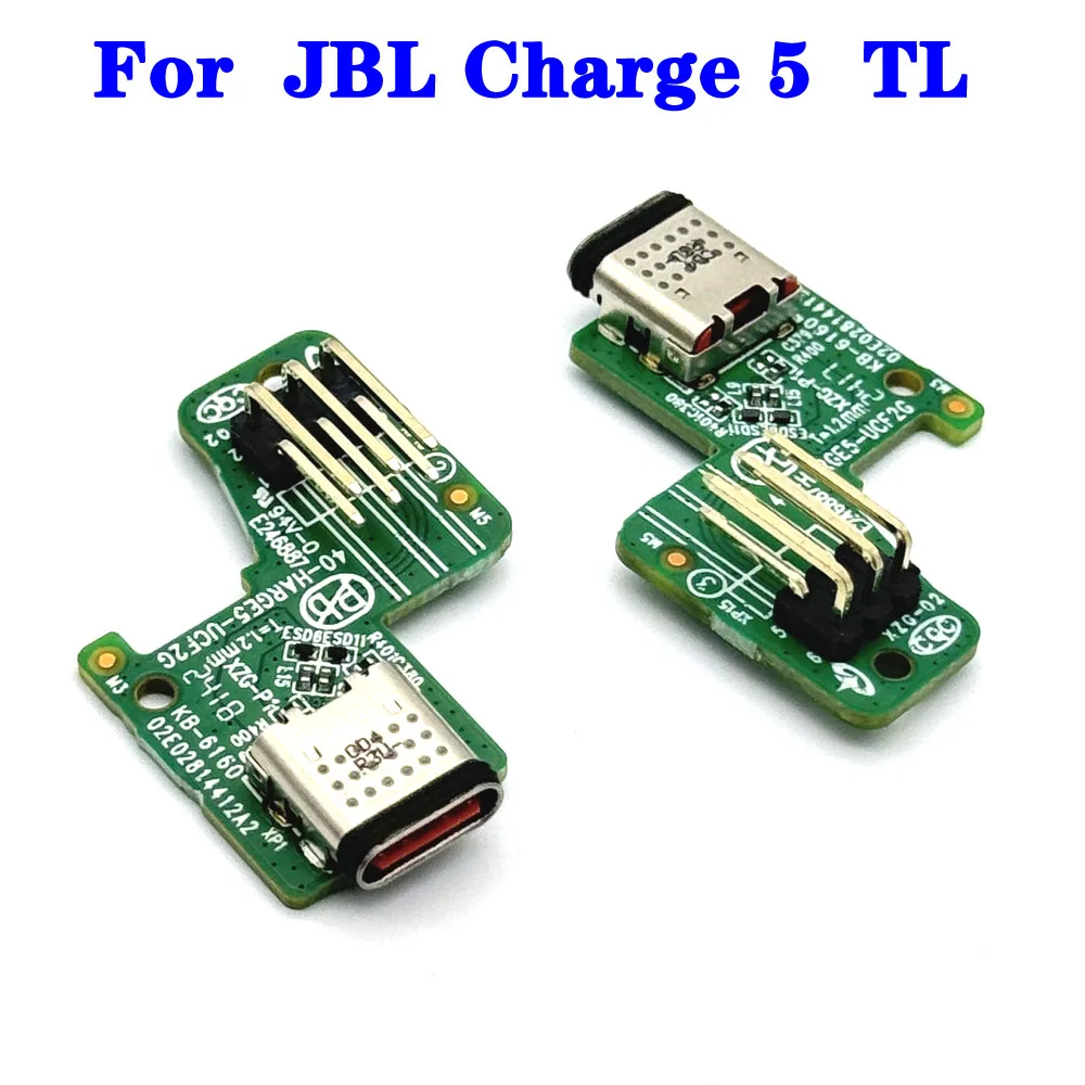 For JBL CHARGE5 Micro USB Power Supply Board Connector For JBL Charge 5 TL Bluetooth Speaker Type C USB Charge Port