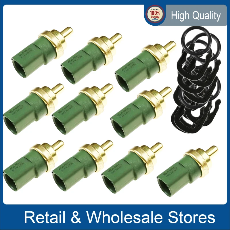 Coolant Water Temperature Sensor Connect Plug 059919501A 4B0973712 For VW Jetta Passat B5 Golf 4 MK4 AUDI A4 B6 A6 C5 A3 8P Q5