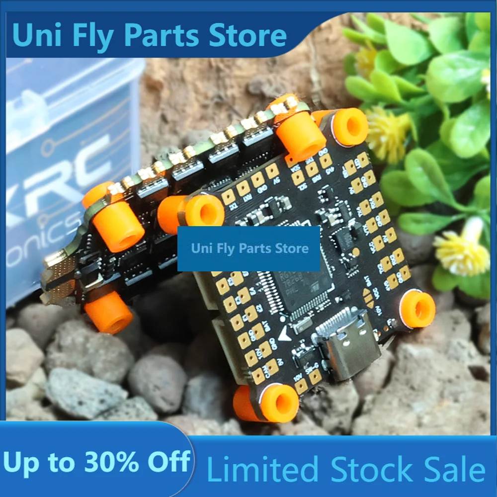 UniFlyHAKRC F405V2 65A Stack F405 Flight Control BLHeli-32 65A MPU42688 IMU For FPV DIY Parts
