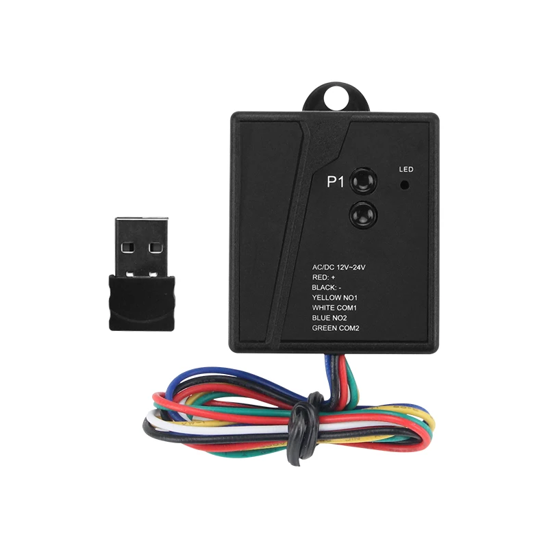 Ezyopenteck Universal Wireless Garage Door Opening Receiver USB Sensor 2.4G Bluetooth 12 24V Remote Control Gate Receiver