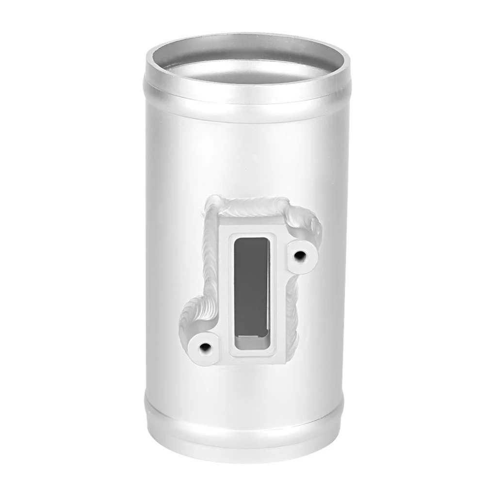 Air Flow Sensor Base Aluminum Alloy MAF Mass Airflow Sensor Adapter Air Intake Meter Mount Base Mount Air Flow Sensor Adapter