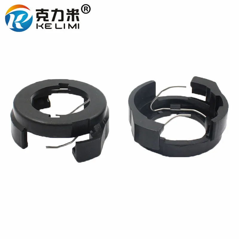 KE LI MI H7 HID Lamp LED Headlight Bulbs Conversion holder Adaptor Base H7 adapters For Alfa Romeo VW MAGOTAN Ford KUGA