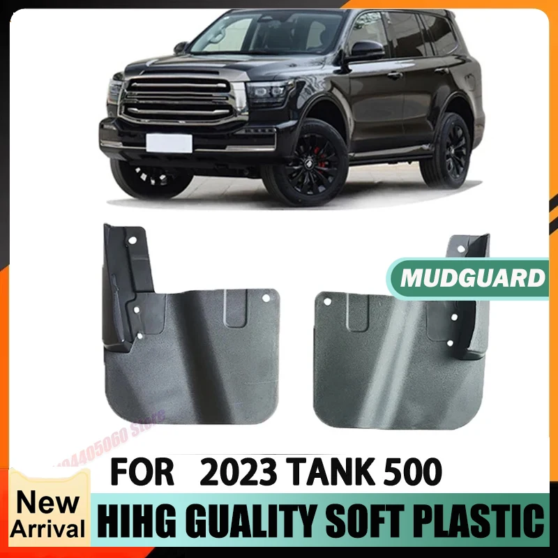 Front Wheel Fender Tire Fender Splash Guard For 2023 Great Wall Tank 500 Car 2 Pieces