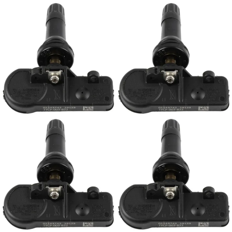 4Pcs Car Tire Pressure Monitor Sensors For 2018 2019 2020 2021 2022 2023 2024 Ram 1500 433MHz TPMS SENSOR 68293199AA 68293199AB