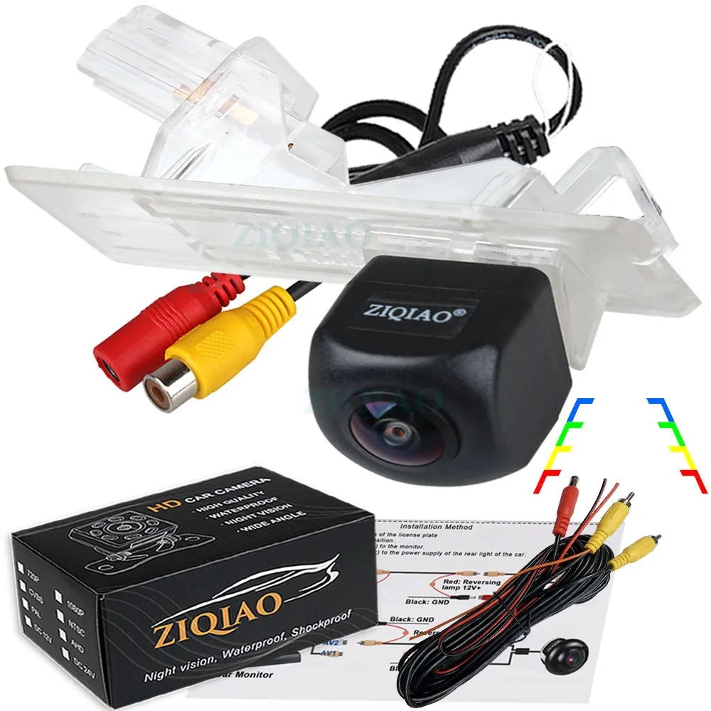 ZIQIAO for Renault Dacia Duster Fluence Clio Kangoo Trafic Megane Captur Grand Scenic Kadjar AHD NTSC Rear Camera HS134 HS135