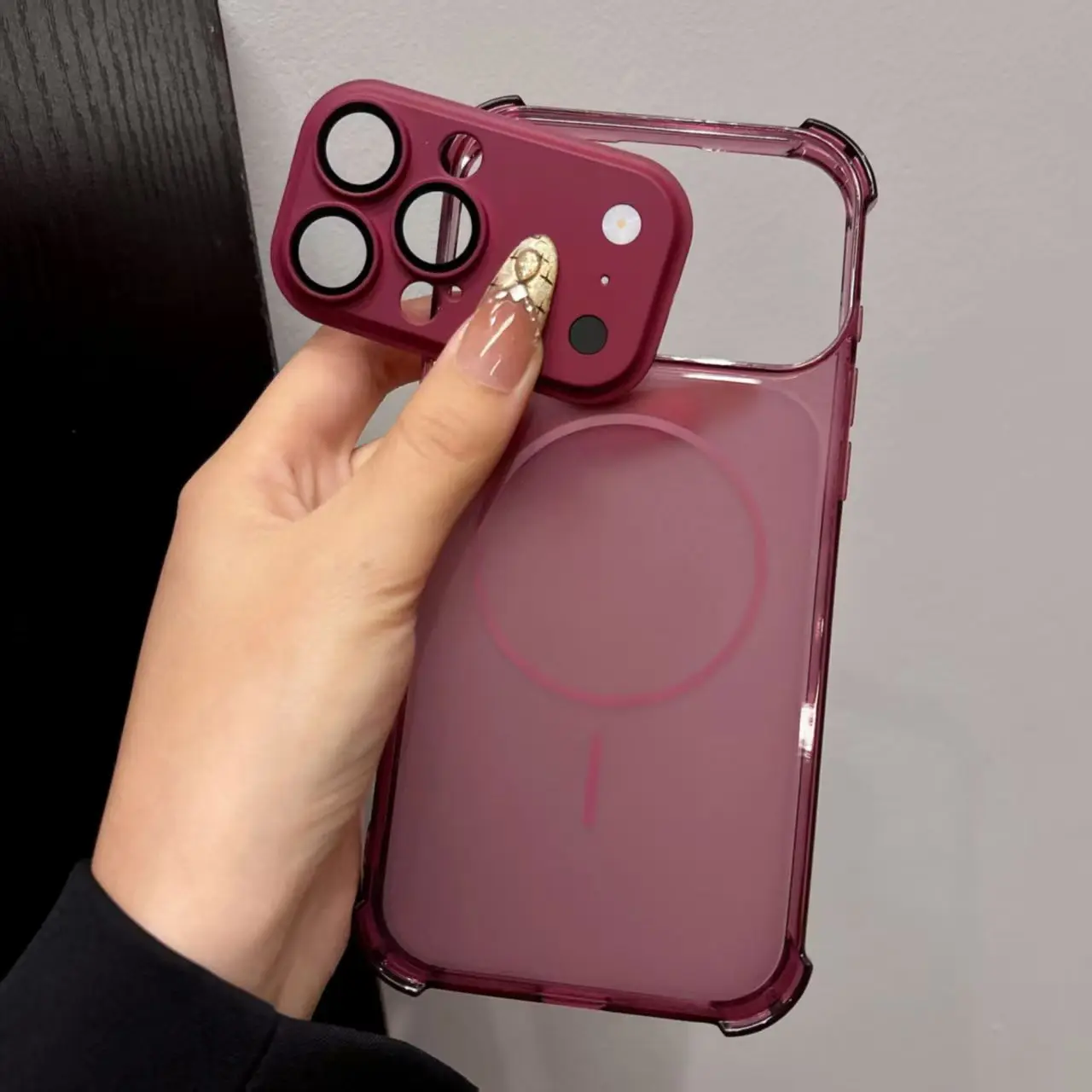 Luxury Four Corners Shockproof Clear Case For iPhone 18 17 16 15 14 13 12 11 Pro Max Plus With Camera Lens Protector Film Cover