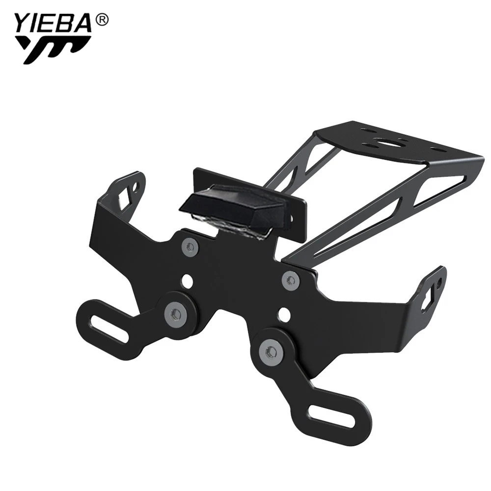 License Plate Holder FOR YAMAHA MT125 MT-125 YZFR125 /ABS YZF-R125 2014-2018 Rear Tail Tidy Fender Eliminator LED Light Frame