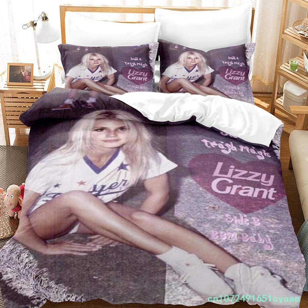 2023 Lizzy Grant Bedding Set Single Twin Full Queen King Size Bed Set Adult Kid Bedroom Duvetcover Sets Anime Parure De Lit Bed