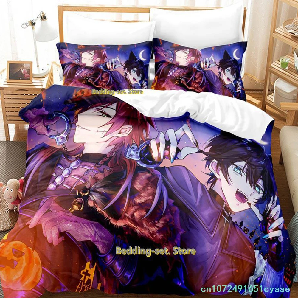 VTuber Axia Krone Bedding Set Single Twin Full Queen King Size Bed Set Adult Kid Bedroom Duvetcover Sets Anime Parure De Lit Bed