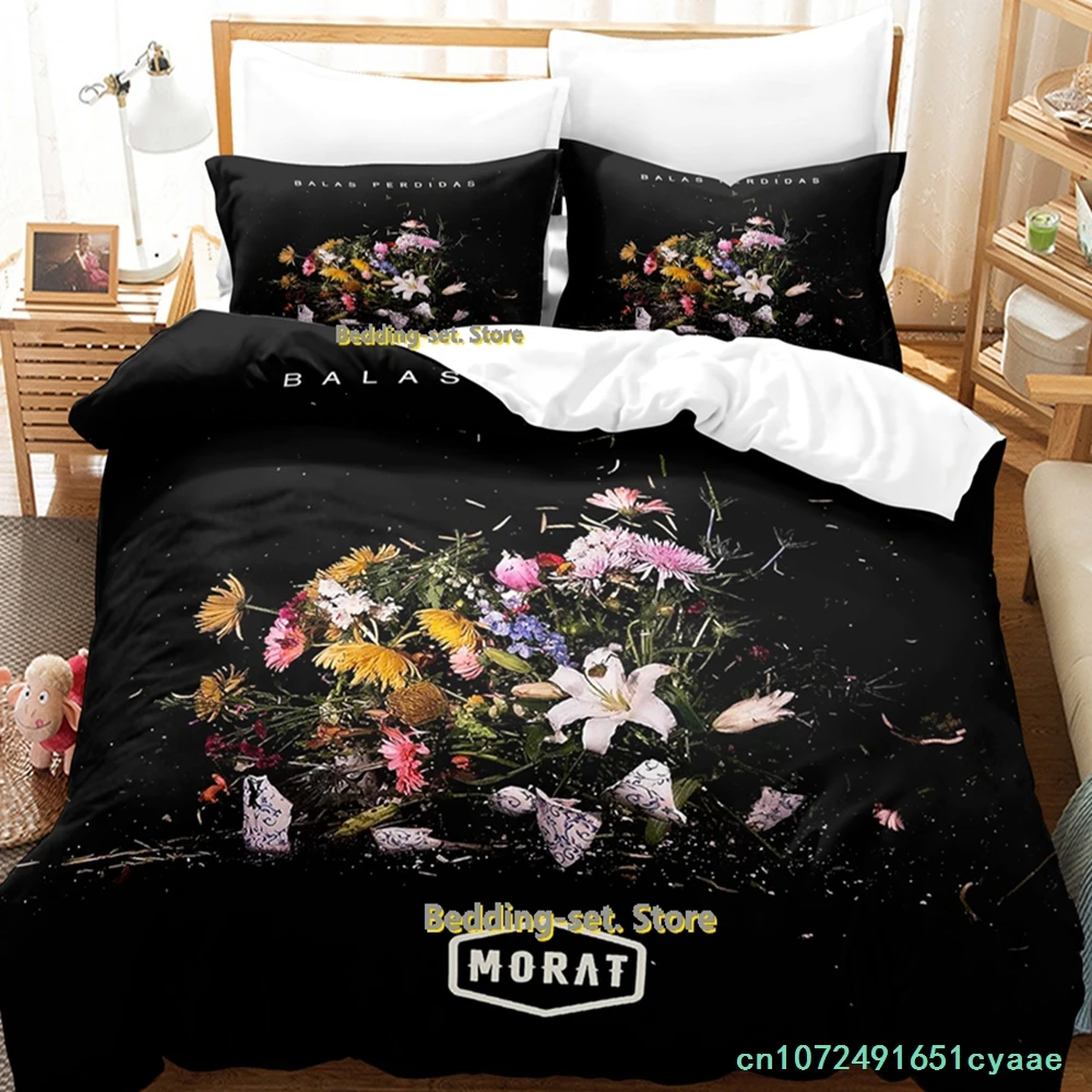 2024 Morat Bedding Set Single Twin Full Queen King Size Bed Set Adult Kid Bedroom Duvetcover Sets 3D Print Anime Bed Sheet Set