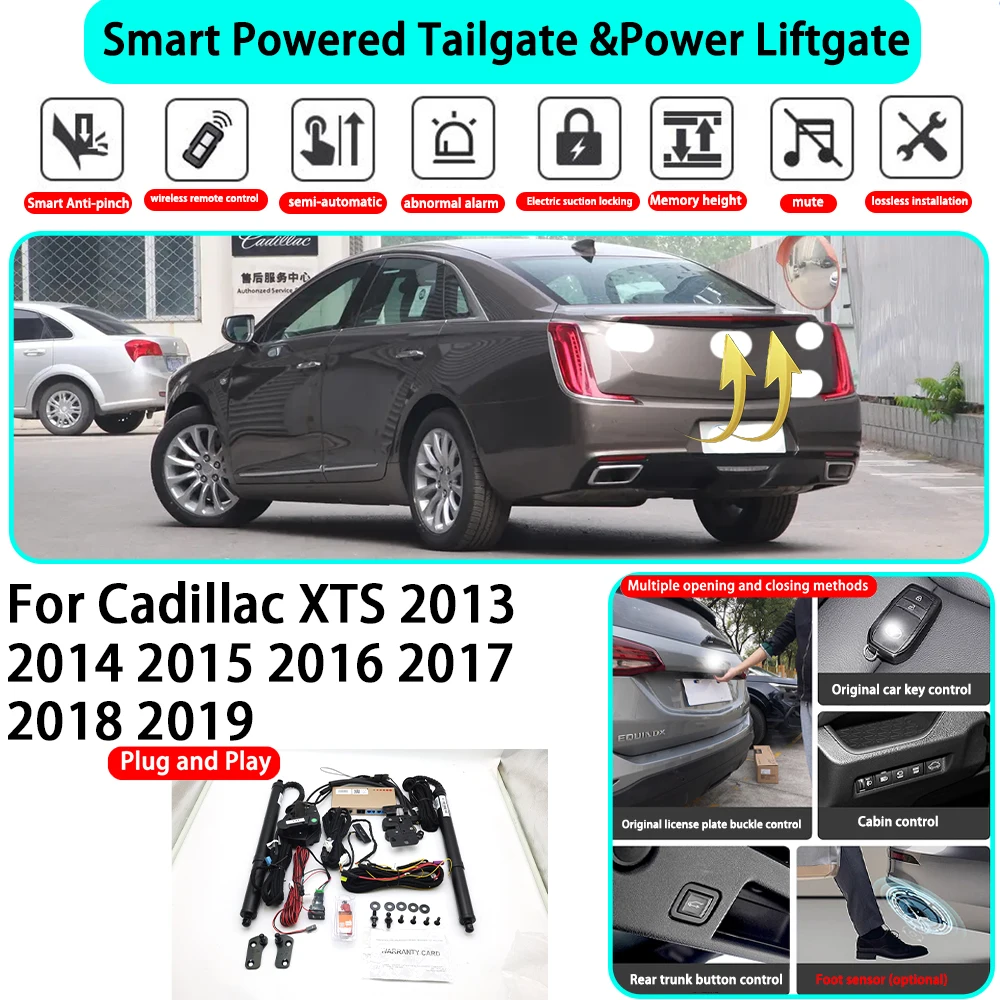 for Cadillac XTS 2013 2014 2015 2016 2017 2018 2019 OEM Smart Automatic Powered Tailgate Electric Power Tailgate Lift Kit