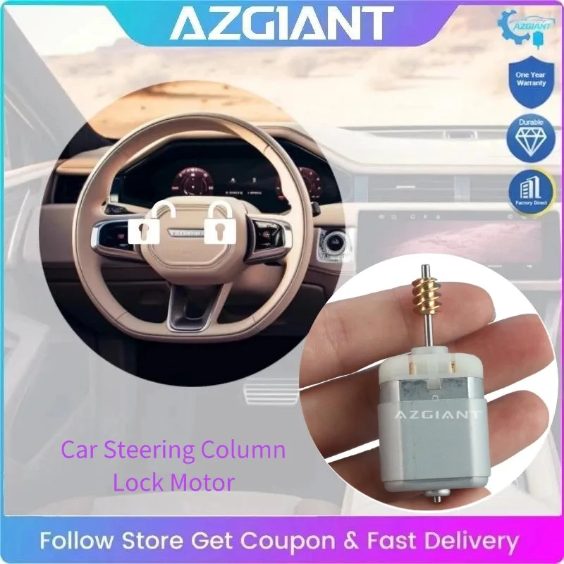 AZGIANT FC-280 Car Steering Lock Motor Quiet Operation Replacement 12V DC Car Parts for 2010-2016 Cadillac SRX