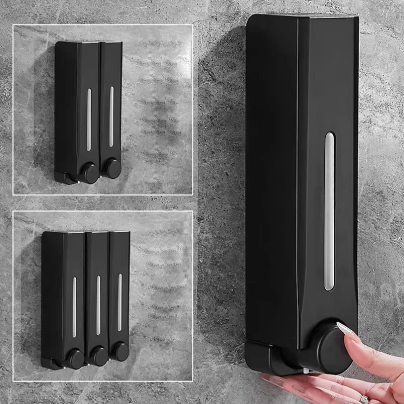 500ML Soap Dispenser Wall Mounted Shower Soap Dispenser Shower Gel Detergent Dispenser for Bathroom Accessories DropShip