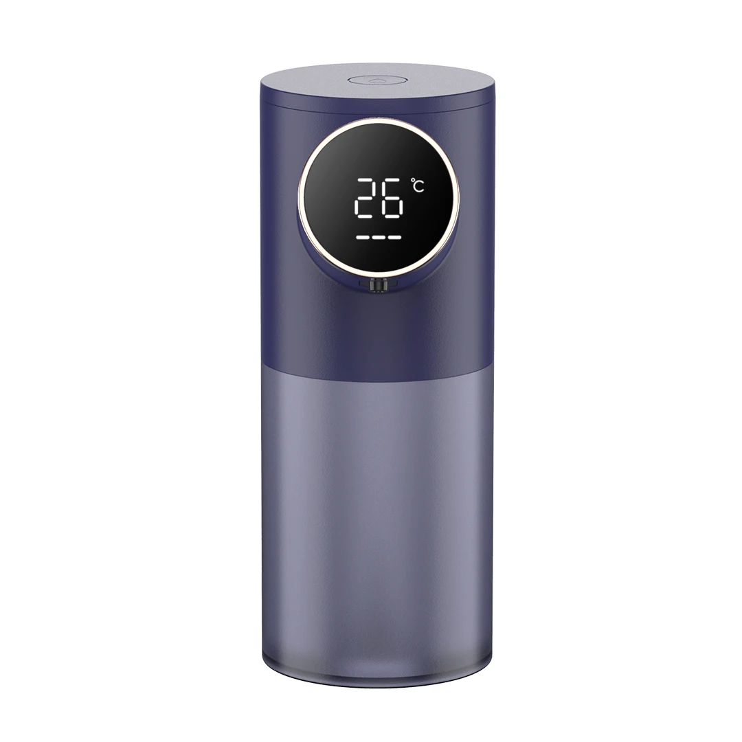 Best Automatic Soap Hand Sanitizer Dispenser 320ml Rechargeable Hand Washing Machine with Room Temperature and Battery Display