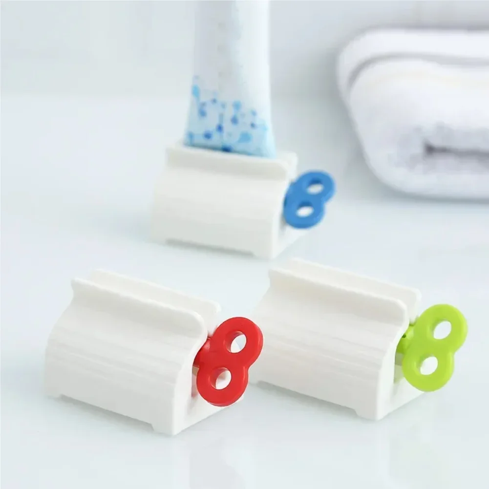 Toothpaste Squeezer Tooth Paste Holder Oral Care Bathroom Tools Tube Cosmetics Press Facial Cleanser Rolling Squeezing Dispenser