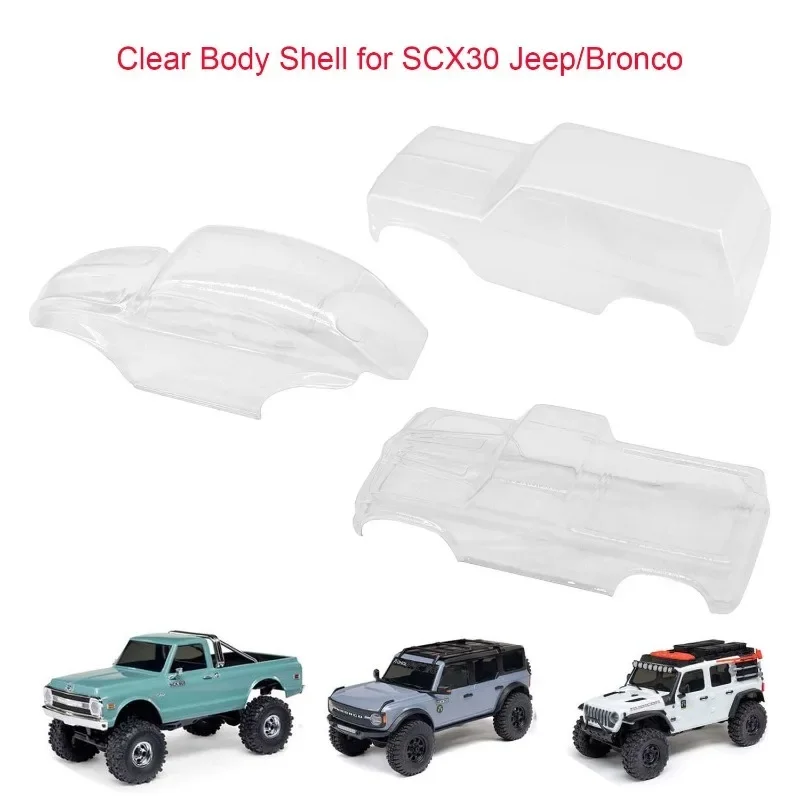 Clear Body 1pcs For Axial 1/30 SCX30 RC Car