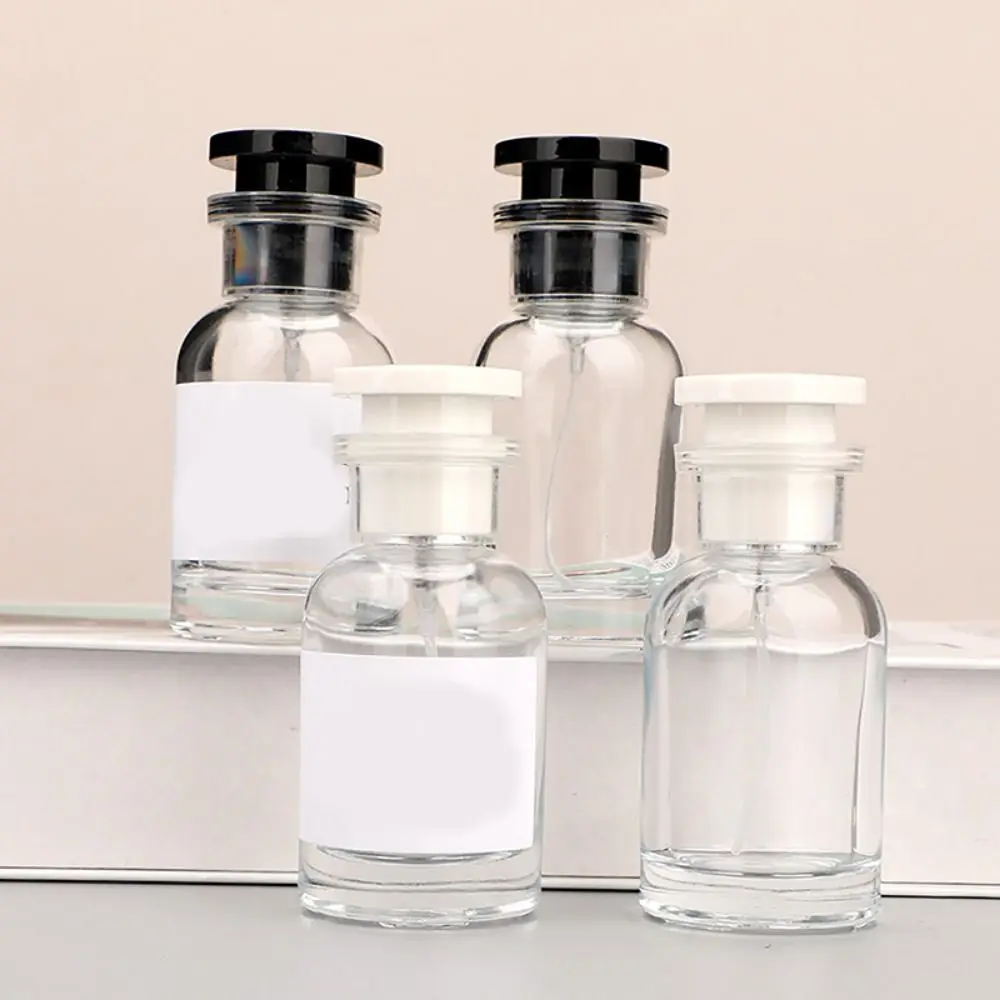 1Pcs Portable 30ml 50ml Dispensing Spray Bottles Spray Glass Perfume Refill Bottle Clear Fine Mist Empty Containers