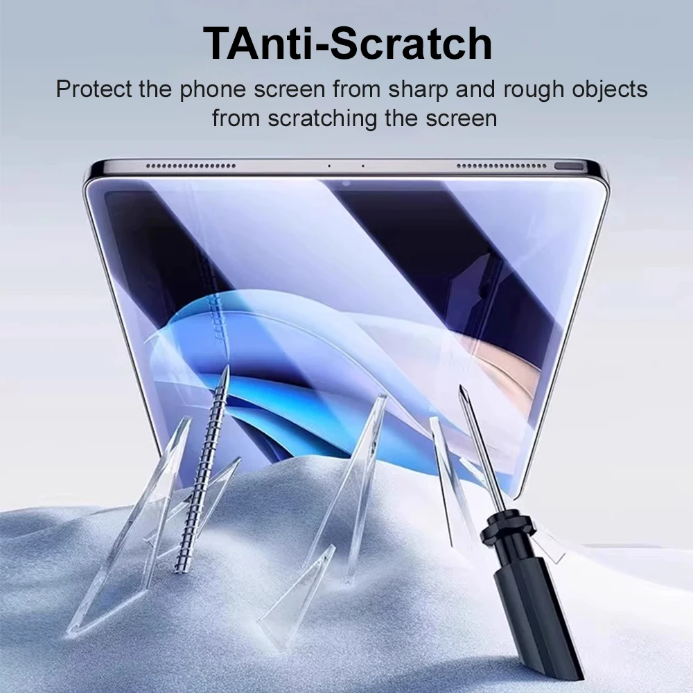 One Click Tempered Glass Screen Protector Full Coverage 9H for iPad Air 13