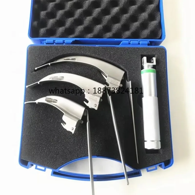 Electric Conventional McCoy Blade with Flexible Tip 304 Medical Stainless Steel LED Cold Light  fast shipping