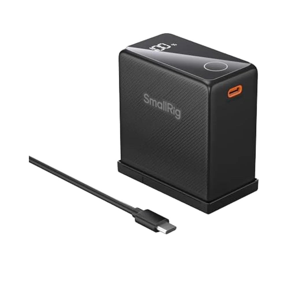 For SMALLRIG 10500mAh USB-C Replacement Battery LED Light   Fast 36W PD Charging Fully Charged for FX3/A7 IV/A7S for Canon