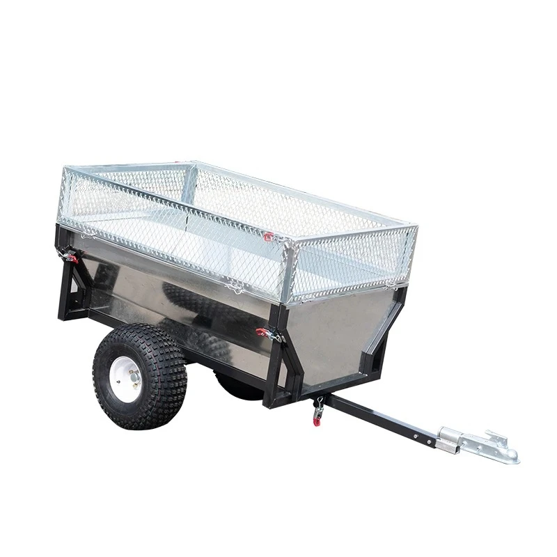 Multifunctional Durable Outdoor Truck Car Trailer Transport ATV Truck Garden Push Tractor Agricultural Trailer