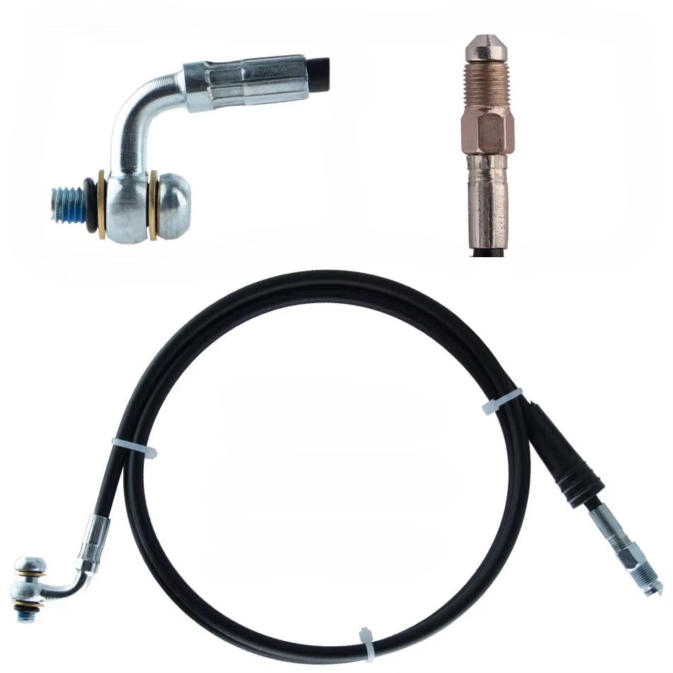Electric Mountain Bike Hydraulic Brake Accessories Screws Copper Sleeve Hydraulic Pipe 210 Custom One-piece Tubing 135 XOD 110cm