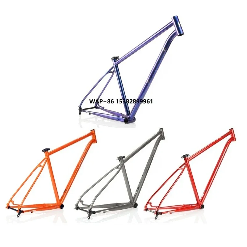 AM XM520 Mountain MTB Bike Frame 27.5inch CR-MO Steel Brushing 15