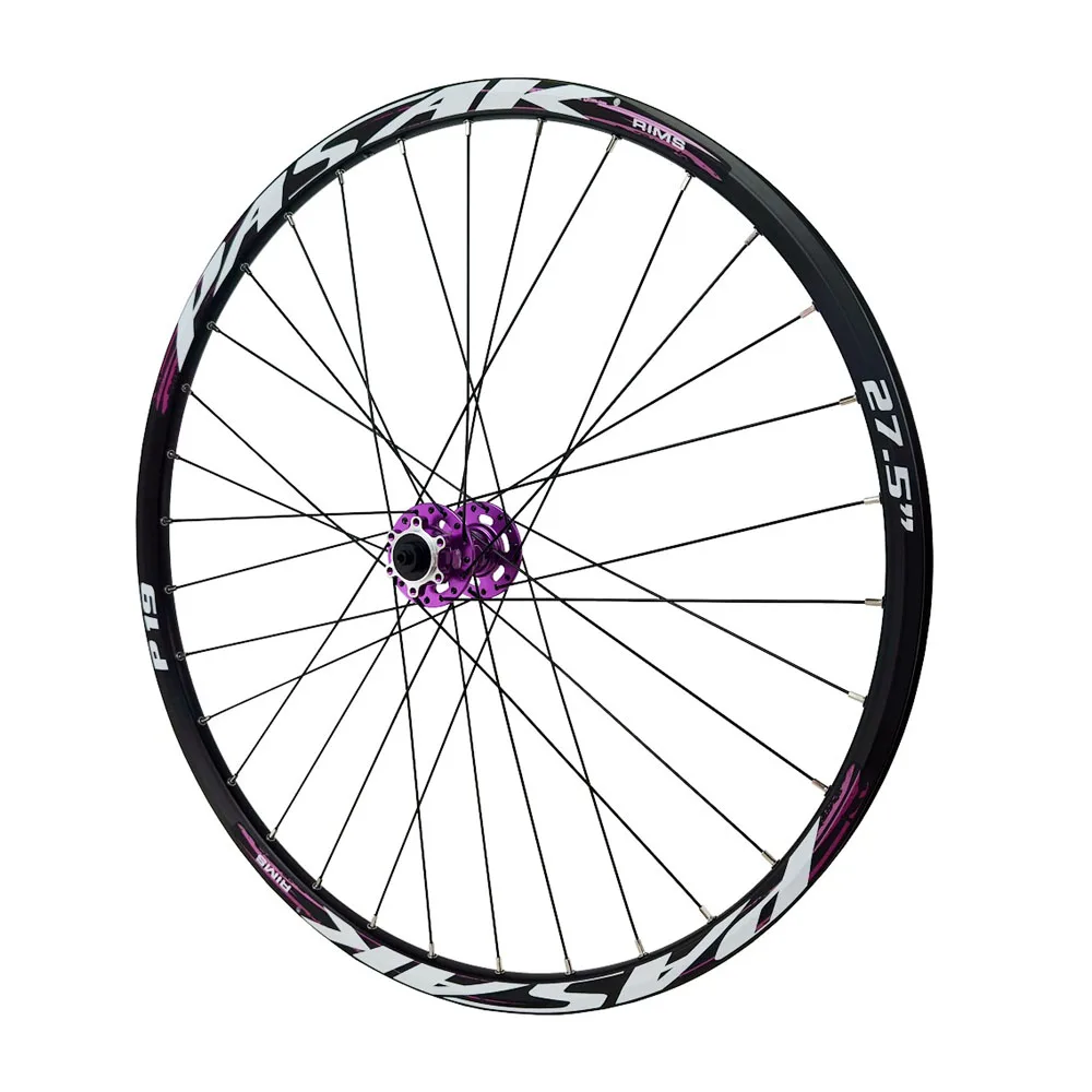 Pasak-MTB Front Wheel, 32H, 24, 26, 27.5, 29 Inch, Disc Brake, 6 Bolts, Sealed Bearing, QR 9x100mm, THRU, 15x100mm