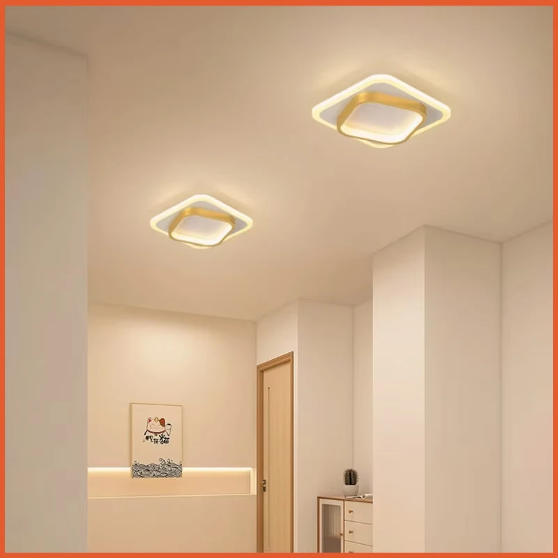 DINDALLED Modern LED Ceiling Light for Corridor Hallway Aisle Balcony Entryway Ceiling Chandelier Indoor Lighting Fixture
