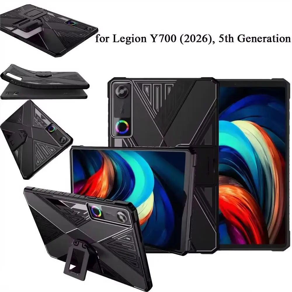 Cover Shell for Legion Y700 (2026), 5th Generation Gaming Tablet Case tpu Drop Protection Case