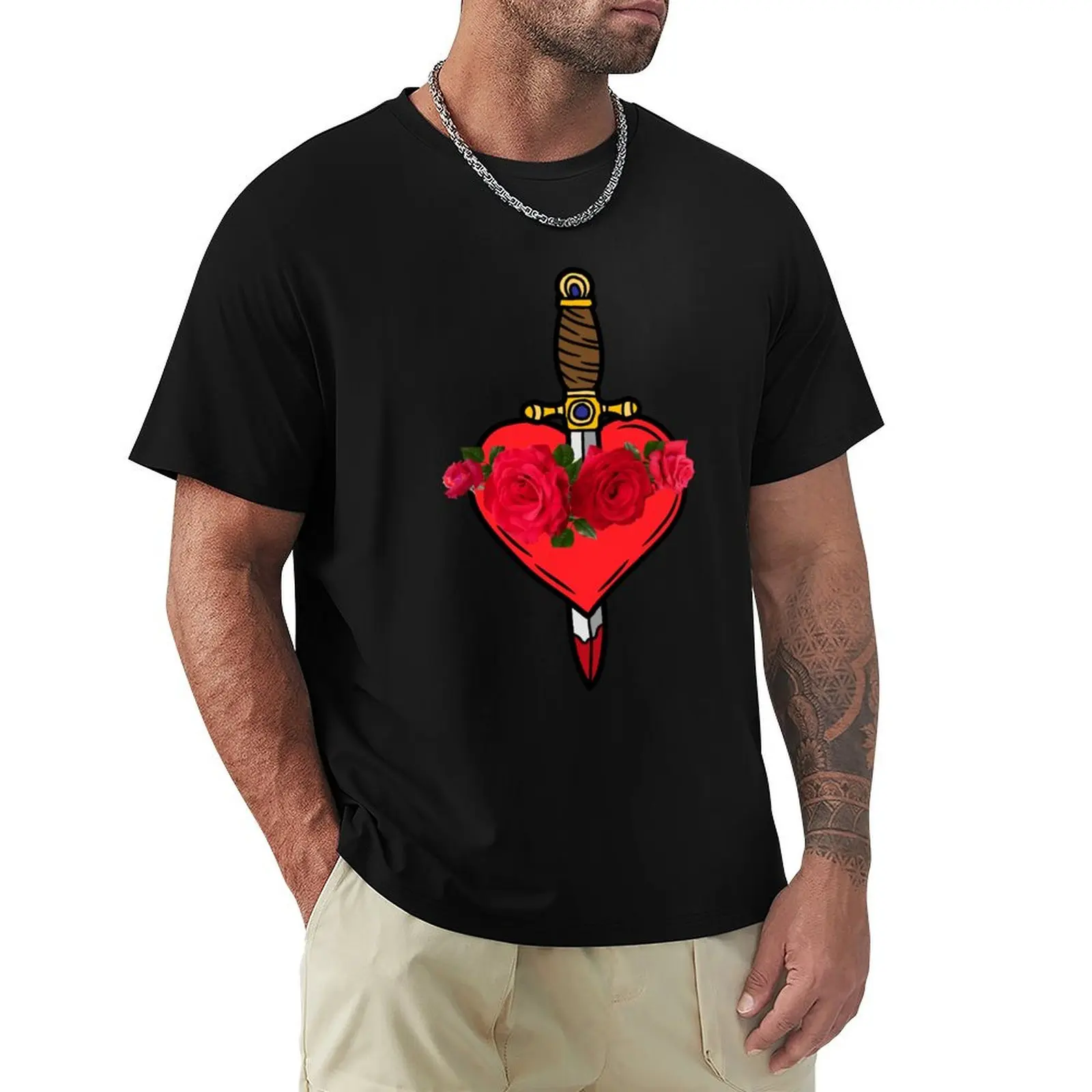 Sagrado corazón de Maria T-Shirt Casual Daily Graphic Tee