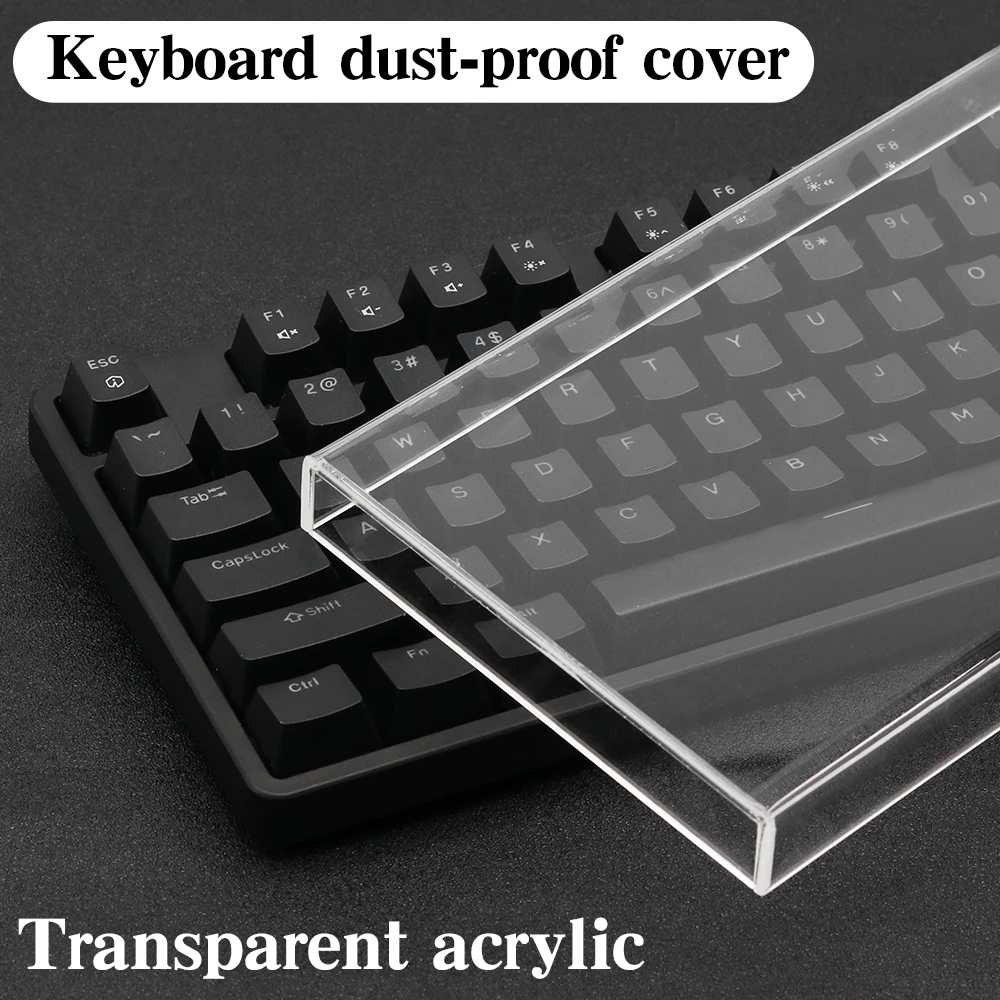 60/64/68/75/84/87/104/108/96/NJ68 Dust Cover Acrylic Waterproof And Dustproof Mechanical Keyboard