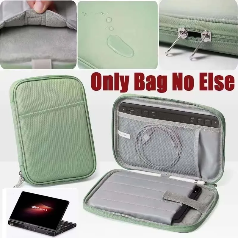 for ZTE RedMagic Astra 2 9.06inch Tablet Bag Anti Drop Waterproof Sleeve Pocket for Mouse Keyboard Cable Carry Case Zip Pouch