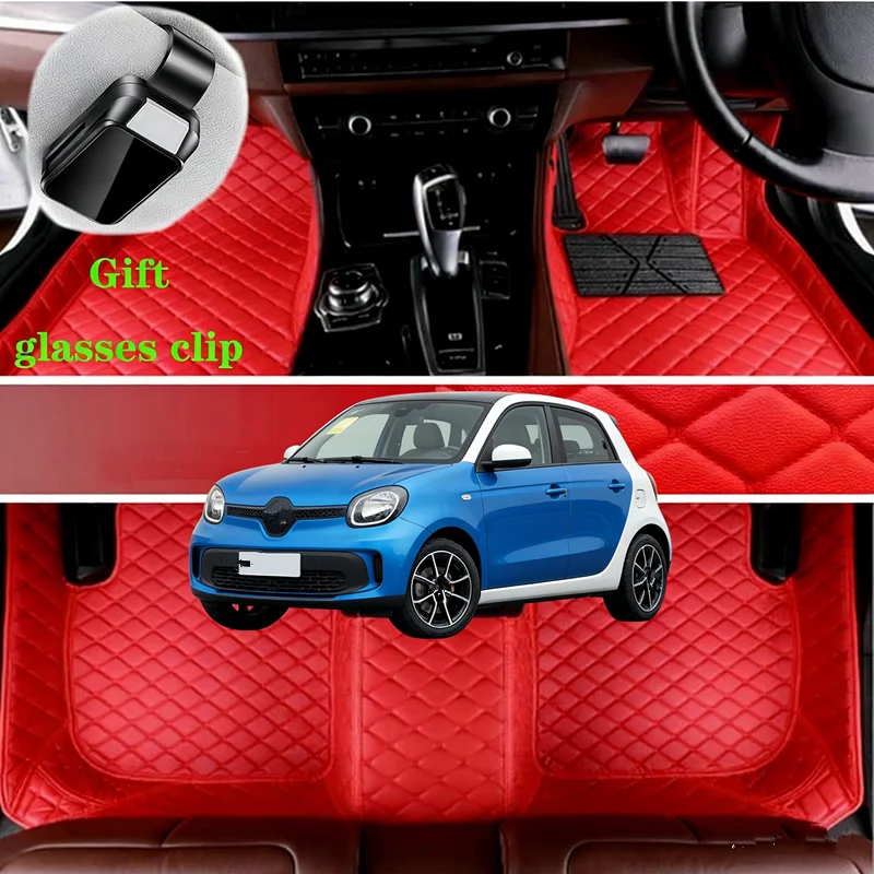 Custom Fit For Smart Forfour W453 2014-2019/5-Door 4-Seat Car Floor Mats Car Accessories Carpets Covers  Left /Right Hand Drive