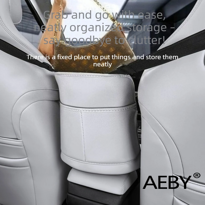 AEBY For BYD Atto 2 Smart Driving Editio 2024-2025 Armrest Storage Pouch,Armrest Top Hanging Organizer,Car Interior Accessories